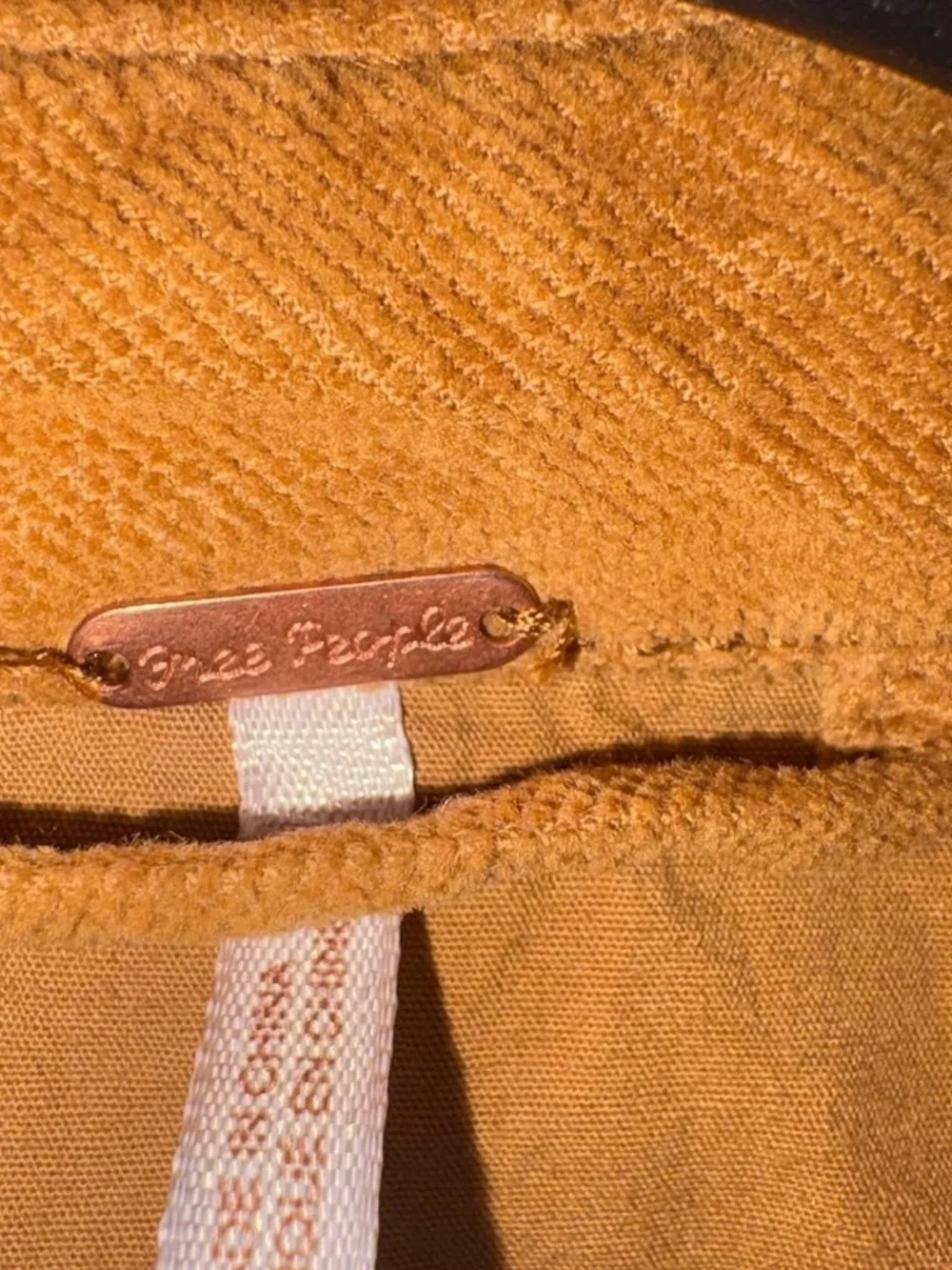 Free People Everlyn Jacket Corduroy Utility Jacket in Camel - Picture 8 of 9
